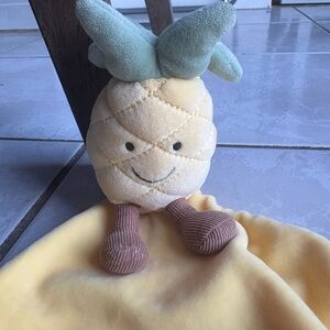 Retired Jellycat Pineapple with Blanky